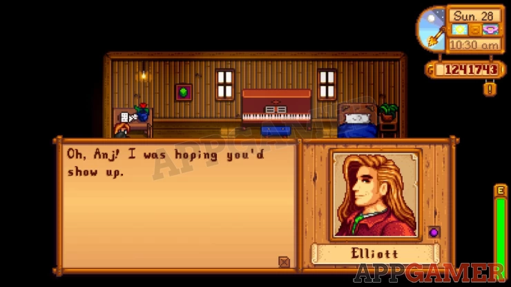 Stardew Valley: Elliot Gifts, Schedule, and Heart Events Guide