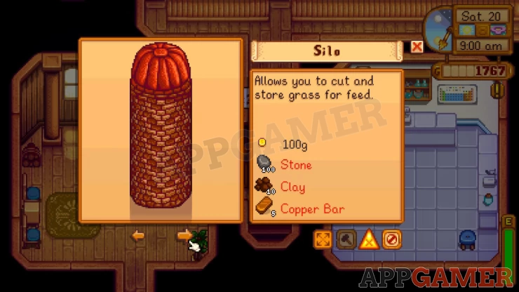 Stardew Valley How to build a Silo