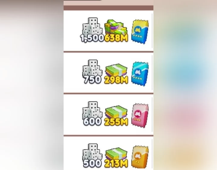 Example Tournament Rewards