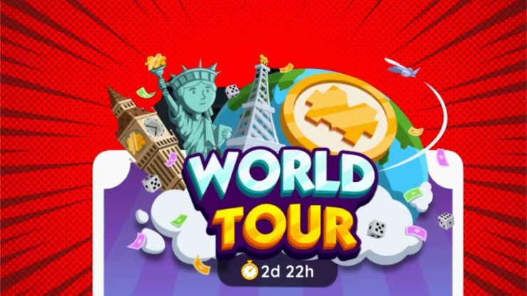 monopoly world tour rewards list