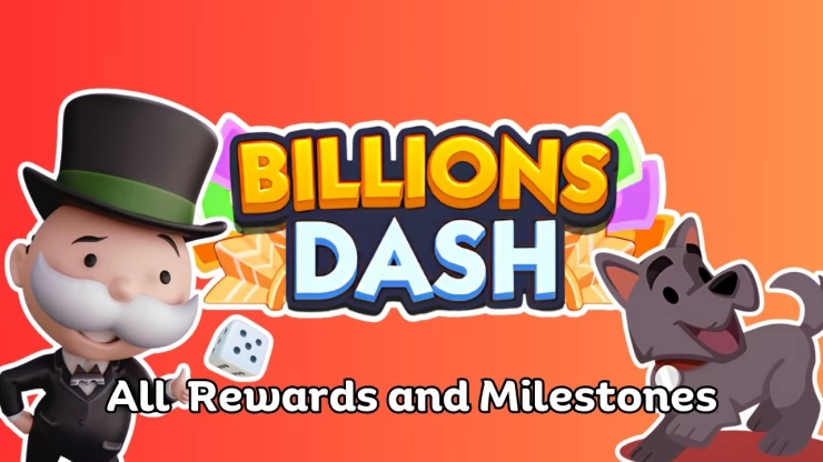 Billions Dash rewards and milestones