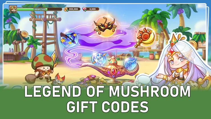 Redeem Legend of Mushroom Gift Codes