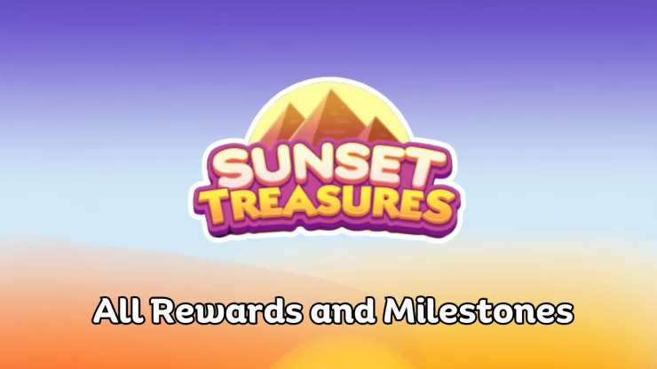 Sunset Treasures Rewards and How to Get More Pickaxes