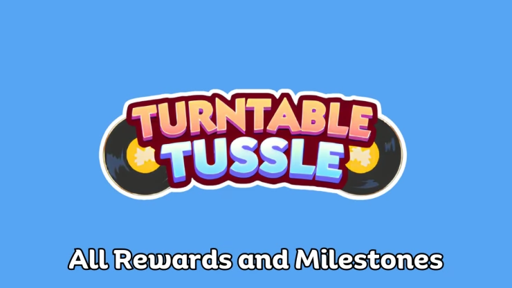 Turntable Tussle Rewards and Milestones