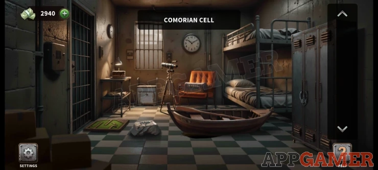 Escape from prison Comoros walkthrough