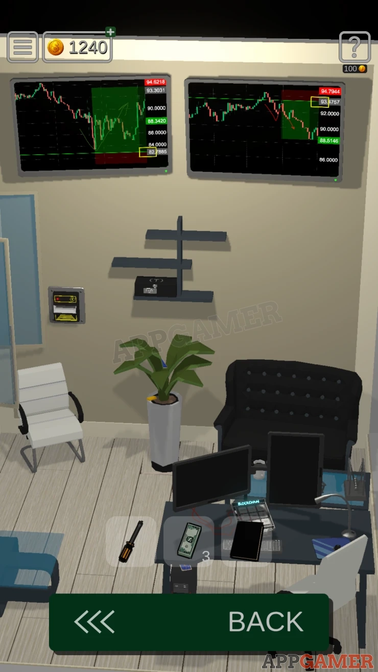 50 Tiny Room Escape - Level 45 Walkthrough