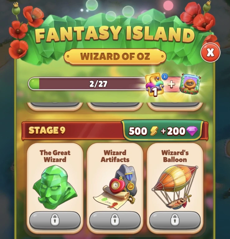 Fantasy Island Rewards