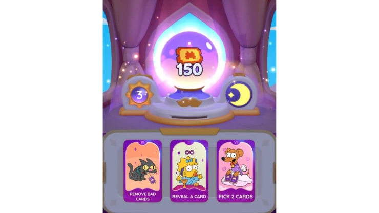 Krustyland Carnival Bonus Cards