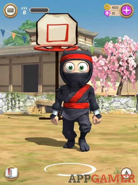 You'll soon become good friends with your virtual ninja