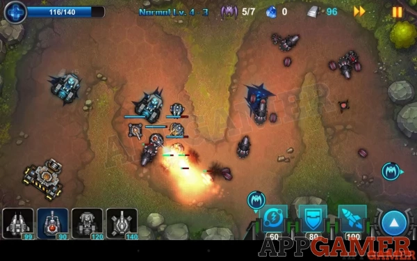 Review of Galaxy Defense on AppGamer.com