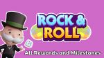 Monopoly Go Rock & Roll Rewards and Milestones March 28th-29th 