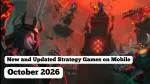 New Mobile Strategy Games for October 2026: Android and iOS